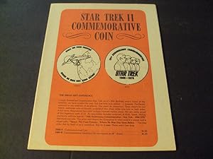 Star Trek ll Commemorative Coin Catalog 1978