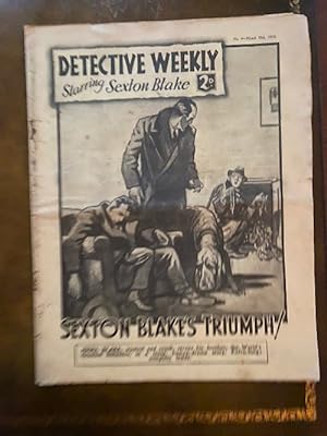 DETECTIVE Weekly: No. 4; March, Mar. 18, 1933 ("Sexton Blake's Triumph")