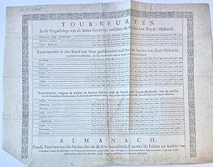 [Printed publication 1676] Tour-Beurten in de Vergaderinge van de Staten Generael tusschen de Ste...