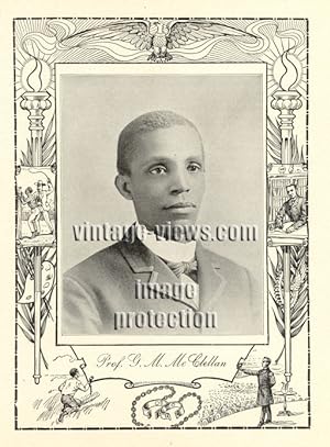 GEORGE MARION McCLELLAN,Negro Genealogy,1902 Photo