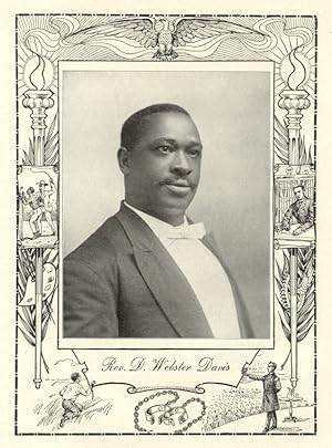 REV. DANIEL WEBSTER DAVIS,Negro Genealogy,1902 Photo