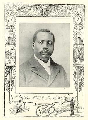 REV. M. C. B. MASON, PH. D.,Negro Genealogy,1902 Photo