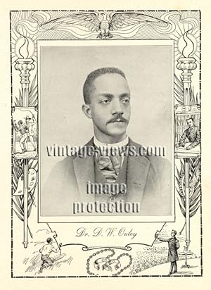 DR. D. WATSON ONLEY,Negro Genealogy,1902 Photo