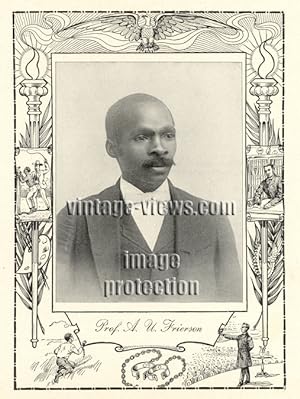 AUGUSTUS ULYSSES FRIERSON,Negro Genealogy,1902 Photo