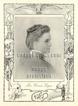 ADELLA HUNT - MRS WARREN LOGAN, Photo,Negro Genealogy