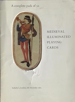 A Complete Pack of 52 Medieval Illuminated Playing Cards