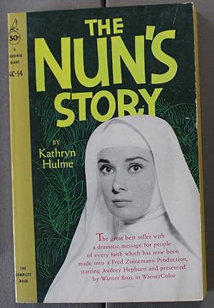 The NUN'S STORY. (Cardinal Giant Book.#GC-54 ); Fred Zinnemann Production, starring Audrey Hepbur...