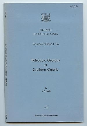 Paleozoic Geology of Southern Ontario