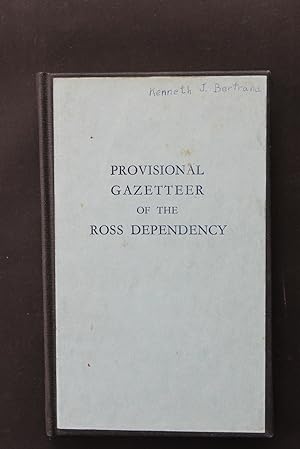 Provisional Gazetteer of the Ross Dependency