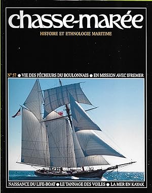 Revue "Le Chasse-Marée" (histoire et ethnologie maritime) n°57,juin 1991 [Gwen Drez, Henry Greath...