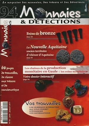 Monnaies & d tections n 94 - Collectif