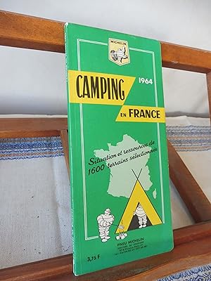 MICHELIN CAMPING en France 1964
