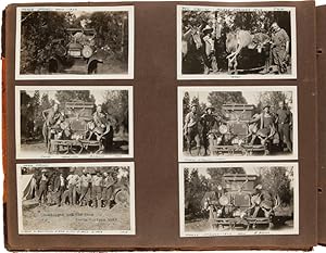 [ALBUM OF ORIGINAL VERNACULAR PHOTOGRAPHS OF DEER HUNTS AT HAPPY CAMP, AND HORSE SPRINGS, MODOC C...