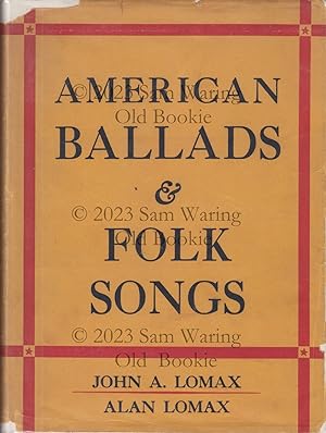 American ballads & folk songs INSCRIBED