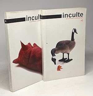 L'inculte N° 2/2004 + L'inculte N°8/2006 --- revue littéraire et philosophique