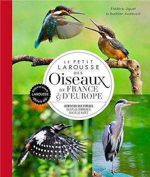 le petit Larousse des oiseaux de France & d'Europe : identifier 500 espèces des plus communes aux...