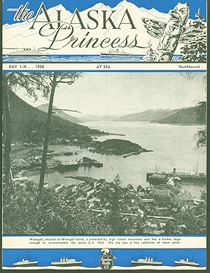 Alaska Princess. Day 1-N at Sea, Northbound (pamphlet)
