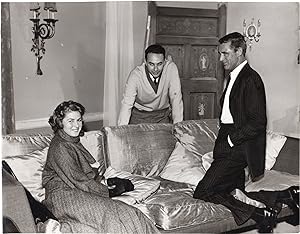 Indiscreet (Original photograph of Ingrid Bergman, Stanley Donen, and Cary Grant on the set of th...