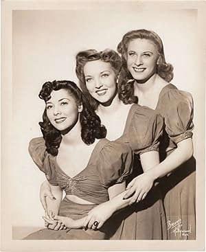 Two original photographs of dance group The Biltmorettes, circa 1940s