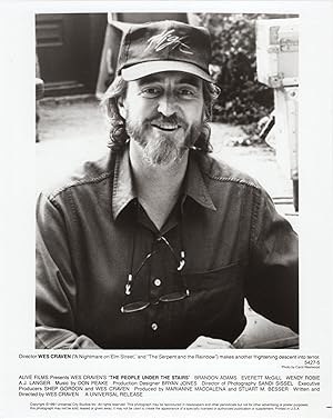 The People Under the Stairs (Original publicity photograph of Wes Craven from the 1991 film)