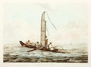 A Sailing Canoe of Otahaite.