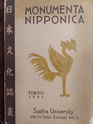 Monumenta Nipponica : Studies on Japanese Culture Past and Present (Vol. VII January 1951)