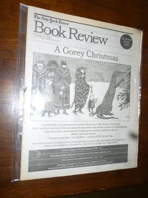 The New York Times Book Review: A Gorey Christmas (December 2, 1990)
