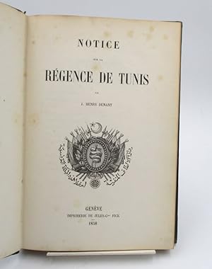 Notice de régence de Tunis