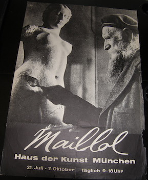 Maillol. Haus der Kunst, Munich. July 21-October 7, [1974].