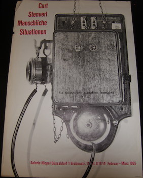Curt Stenvert, Menschliche Situationen. Galerie Niepel, Dusseldorf. February-March 1965.