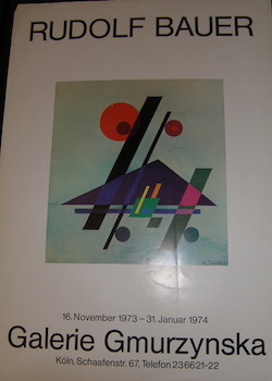 Rudolf Bauer. Galerie Gmurzynska, Koln. November 16, 1973-January 31, 1974.