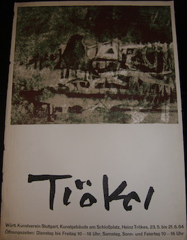 [Tiokel]. Wurtt. Kunstverein, Stuttgart. May 23-June 6, 1964.