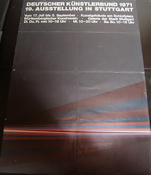 Deutscher Kunstlerbund 1971. Galerie der Stadt Stuttgart. July 17-September 5, 1971.