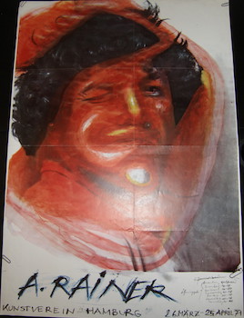 A. Rainer. Kunstverein, Hamburg. March 26-April 25, 1971.