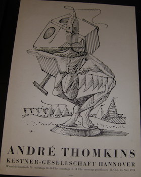 André Thomkins. Kestner-Gesellschaft, Hannover, Germany. October 11-November 24, 1974.