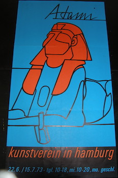 Adami. Kunstverein in Hamburg. June 6-July 15, 1973.