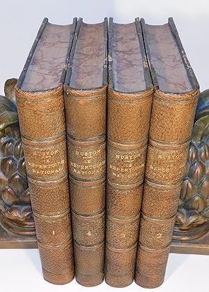 Le RÉPERTOIRE NATIONAL ou recueil de littérature canadienne (série complète en 4 volumes reliés)