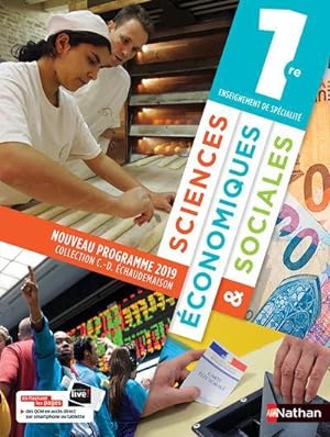 sciences economiques & sociales ; 1re ; nouveau programme 2019