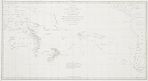 Chart of part of the South Sea, Shewing the Tracks & Discoveries made by His Majestys Ships. Dolp...