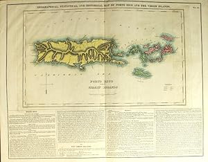 Geographical, statistical, and historical map of Porto Rico and the Virgin Islands