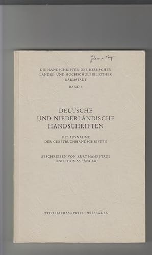 Hessische Landes- und Hochschulbibliothek Darmstadt: Die Handschriften der Hessischen Landes- und...