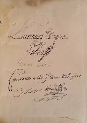 MANUSCRITO   SÉC. XVIII   TOTIUS PHILOSOPHIA CURSUS