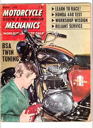 Motorcycle Scooter & Three-Wheeler Mechanics (an early run)