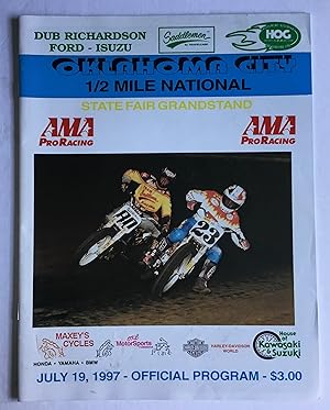 Oklahoma City 1/2 Mile National. Official Program. State Fair Grand Stand, July 19, 1997.