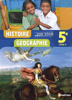 histoire-géographie ; 5ème ; livre de l'élève (édition 2016)
