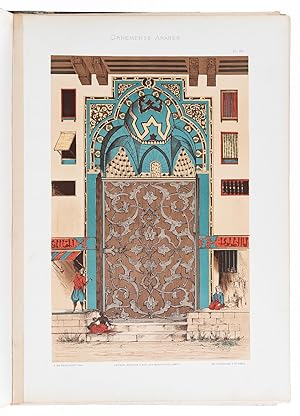 Encyclopédie Des Arts Décoratifs De L'Orient. Ornements Arabes. Receuil de Dessins Pour L'Art et ...