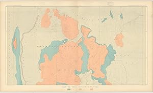[The Grand Canyon]. Map of the Uinkaret Plateau. North Half.