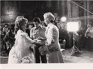 Lady Oscar (Two original photographs, one on the set, from the 1979 film)