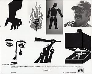 Phase IV (Original compilation photograph of six Saul Bass title designs to promote the 1974 film)