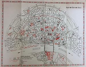 Plan von Köln und Deutz.